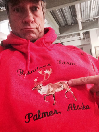 Mike Rowe Reindeer Farm Sweatshirt