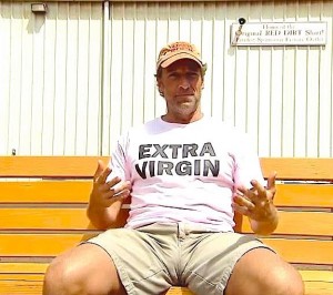 mike rowe extra virgin shirt