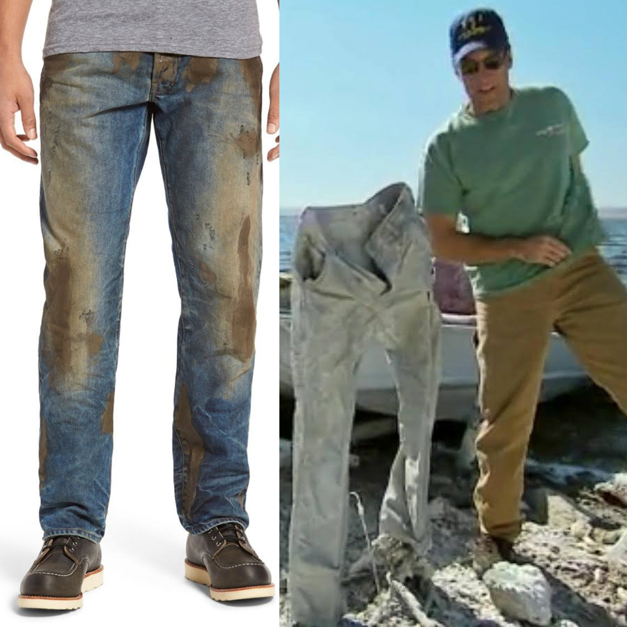 Hey, fancy pants, these $425 Nordstrom jeans with fake mud will make you  look like a harder worker – GeekWire