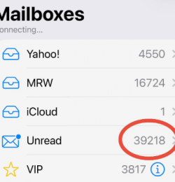 Off The Wall: Tens of Thousands of Unanswered Emails
