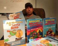 Deadliest Catch's Johnathan Hillstrand offers his kids's books & Mike gives the coat off his back for C.R.A.P.